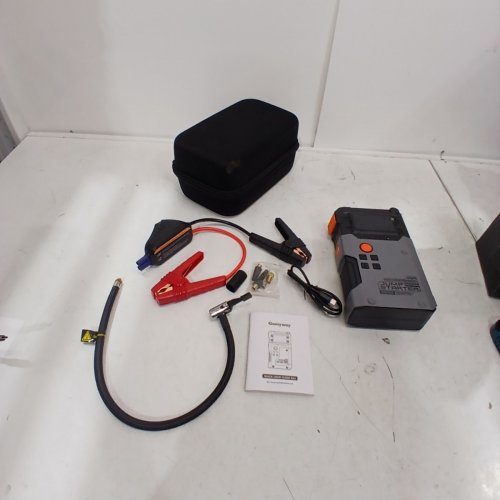 GOMYWAY PORTABLE CAR JUMP STARTER WITH AIR COMPRESSOR - 6000A / 160 PSI - GREY (MODEL: B23) image 3
