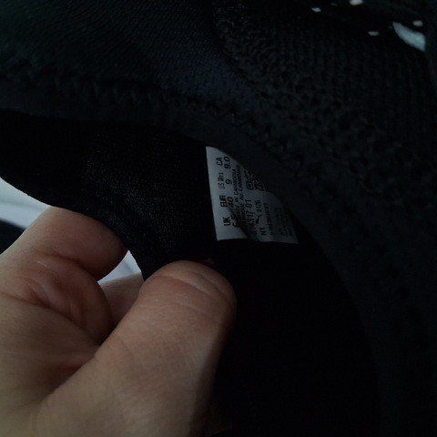 MEN'S PUMA RUNNING SHOE - SIZE 9 - BLACK WHITE (STYLE:314316-01) image 4