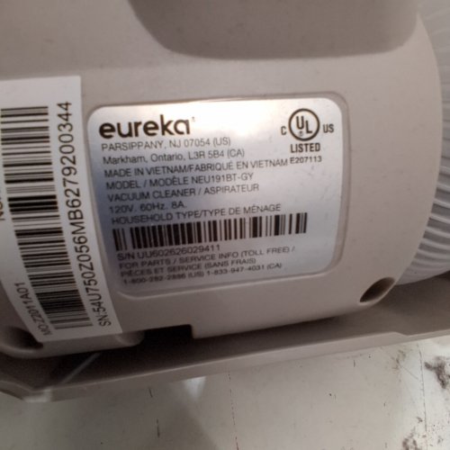 EUREKA UPRIGHT POWERSPEED ANTI-TANGLE VACUUM CLEANER - 120V, 8A - GRAY (MODEL: NEU191BT-GY) image 5