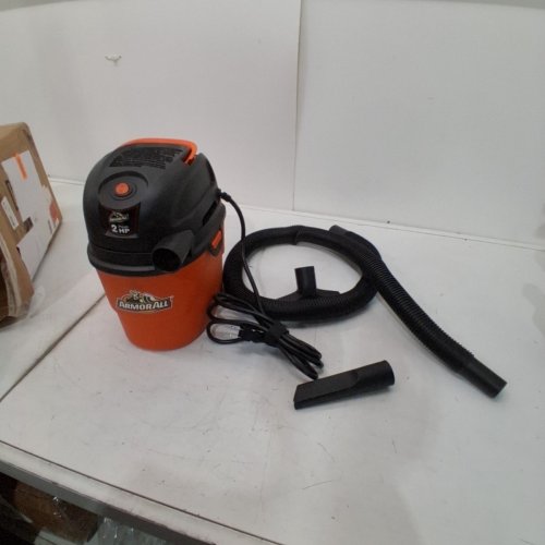 ARMORALL PORTABLE WET AND DRY PEAK HP VACUUM - 1.5 GALLONS - ORANGE/BLACK (MODEL: AA155) image 3