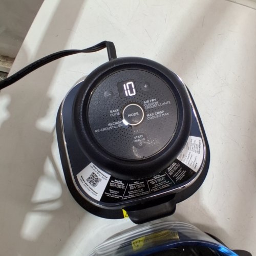 NINJA CRISPI DIGITAL AIR FRYER - 4QT/6CUP CAPACITY - GREY(MODEL: ‎FN101CGY) image 2