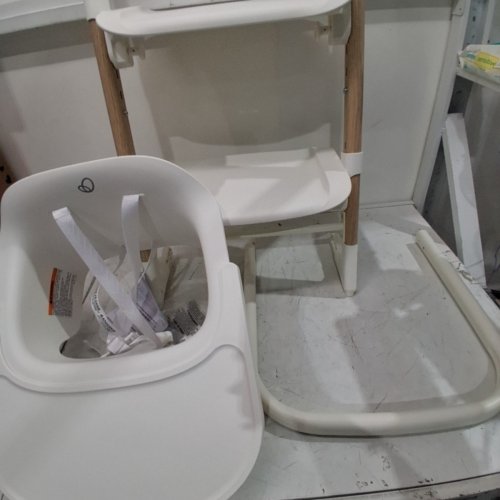 EVENFLO RIGHTSEAT MULTISTAGE HIGHCHAIR - 25" X 18.6" X 31.9" - SEA SALT WHITE (MODEL: HC100122518) image 3