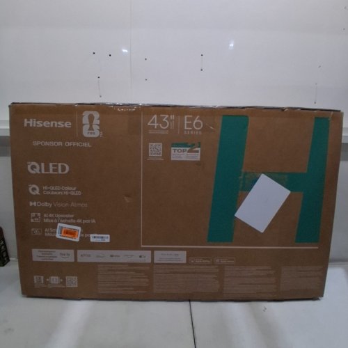 HISENSE E6 SERIES HI-QLED 4K UHD SMART FIRE TV - 43", AI LIGHT SENSOR, VOICE REMOTE WITH ALEXA, HDR 10+ ADAPTIVE - BLACK (MODEL: 43E6SF) image 15
