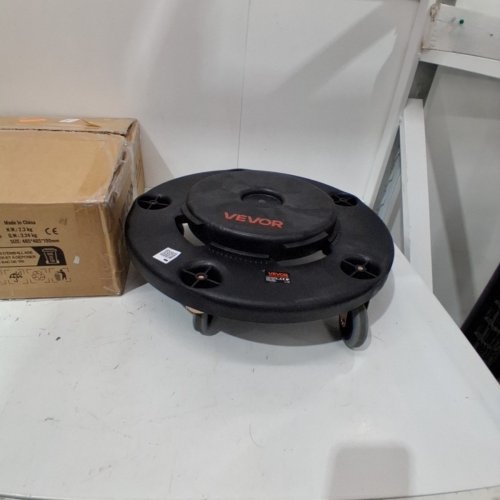 VEVOR TRASH CAN DOLLY - MAX 500LBS - BLACK (MODEL: XDW-007-C) image 2