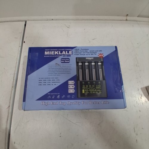 MIEKLALE SMART UNIVERSAL LCD BATTERY CHARGER - 12V - BLACK (MODEL: LII-600) image 6