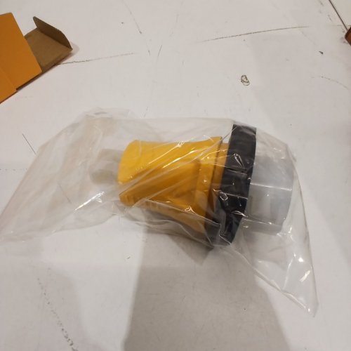 MECMO POWER ADAPTER WITH LOCKING RING - NEMA L14-30P (125V/250V) - GENERATOR PRONG MALE PLUG CONNECTOR - YELLOW image 3