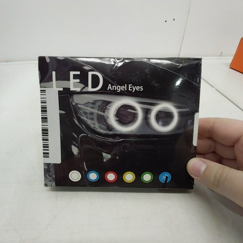 1-PAIR LED HEADLIGHT ANGEL EYES BULBS image 3