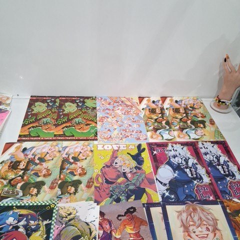 20+ ASSORTED COMIC ART PRINT POP CULTURE POSTERS - ASSORTED COLOR AND SIZES image 3