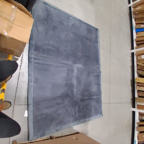 VELVET BABY CARPET KIDS PLAY AREA RUG TODDLER CRAWLING MAT WITH NON-SLIP BOTTOM - 6.5FT X 6.5FT - GREY (MODEL: LBL-119) image 3