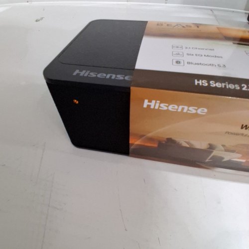 HISENSE HS2100 ROKU TV READY 2.1 CHANNEL 240W BLUETOOTH SOUNDBAR WITH WIRELESS SUBWOOFER, POWERED BY DOLBY AUDIO - BLACK (MODEL: HS2100) image 4