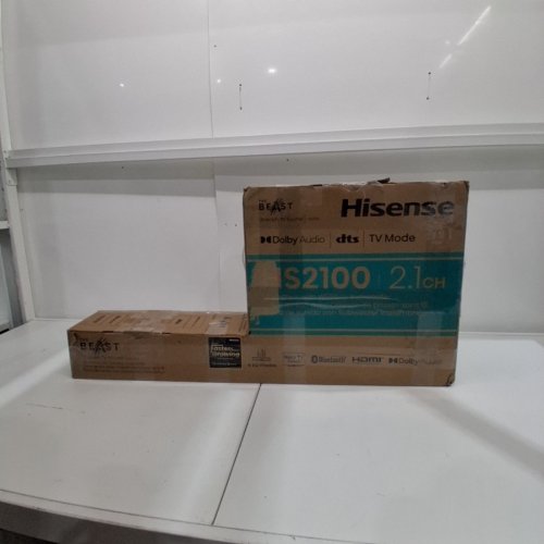 HISENSE HS2100 ROKU TV READY 2.1 CHANNEL 240W BLUETOOTH SOUNDBAR WITH WIRELESS SUBWOOFER, POWERED BY DOLBY AUDIO - BLACK (MODEL: HS2100) image 5