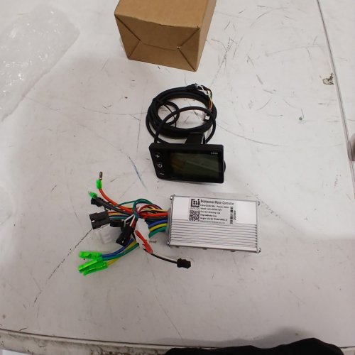 2PC BRAINPOWER E-BIKE LCD DISPLAY AND MOTOR CONTROLLER - 32-48V, 250W image 4