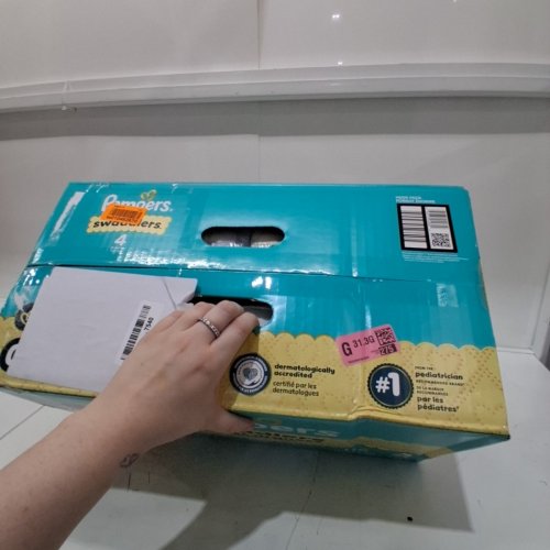 116PK PAMPERS SWADDLERS 360 LEAKPROOF DISPOSABLE BABY DIAPERS - SIZE 4 (15LBS- 34LBS)LBS) image 3