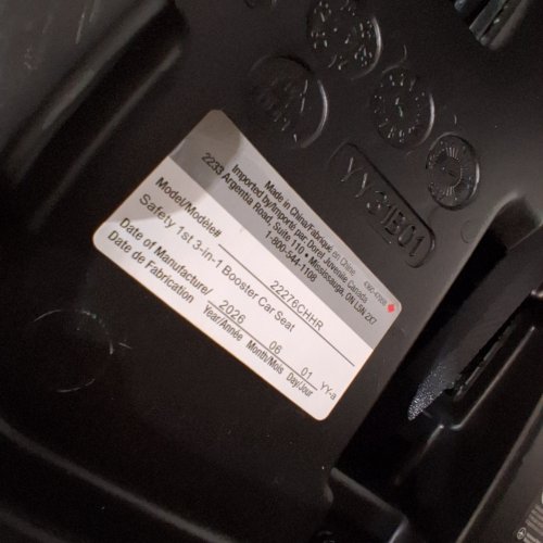 SAFETY 1ST 3-IN-1 HARNESS BOOSTER CAR SEAT - 100LB MAX - BLACK (MODEL: 22276CHHR) image 2