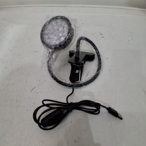 USB POWERED UV LED BLACK LIGHT WITH DESK CLAMP AND GOOSENECK - 5W - 395NM - BLACK image 3