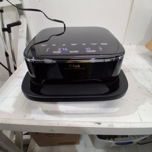 T-FAL INFRARED SURFACE AIR FRYER - 6.3 QT - 1800W - BLACK (MODEL: 2055376) image 2