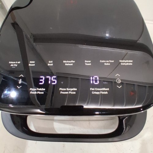 T-FAL INFRARED SURFACE AIR FRYER - 6.3 QT - 1800W - BLACK (MODEL: 2055376) image 5