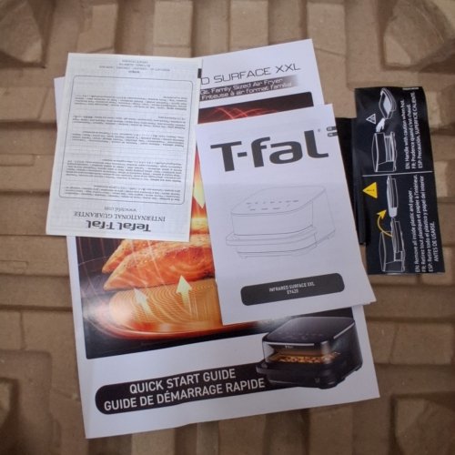 T-FAL INFRARED SURFACE AIR FRYER - 6.3 QT - 1800W - BLACK (MODEL: 2055376) image 6