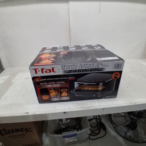 T-FAL INFRARED SURFACE AIR FRYER - 6.3 QT - 1800W - BLACK (MODEL: 2055376) image 7