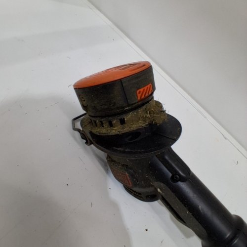 *TOOL ONLY* BLACK+DECKER STRING TRIMMER/EDGER - 10" - BLACK/ORANGE (MODEL: LST201-CA) image 5