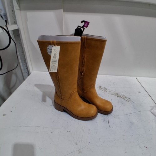 WOMEN'S NO BOUNDARIES TALL BOOTS - SIZE 6 - TAN (STYLE : 51068695) image 2