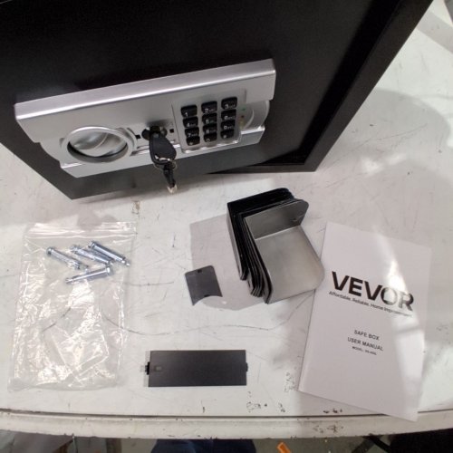 VEVOR DEPOSITORY SAFE WITH DROP SLOT AND CODE LOCK - 1.7L - BLACK (MODEL: SS-450L) image 3