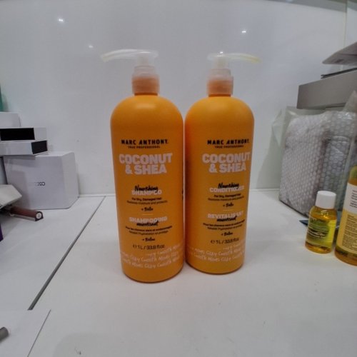 MARC ANTHONY 100% EXTRA VIRGIN COCONUT OIL & SHEA BUTTER SHAMPOO AND CONDITIONER - 1L EACH image 4