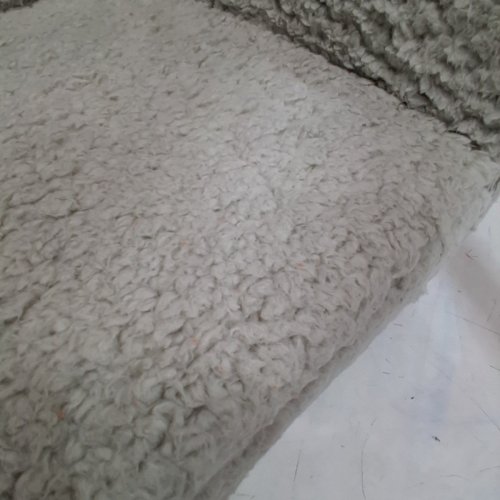 KID'S SNUGGLY-SOFT COMFY SHERPA SOFA CHAIR - GREY/WHITE image 4