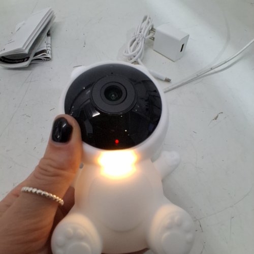 VIVITAR SMART SECURITY WIFI BABY CAMERA - 1080P QUALITY - 360º VIEW - WHITE image 2