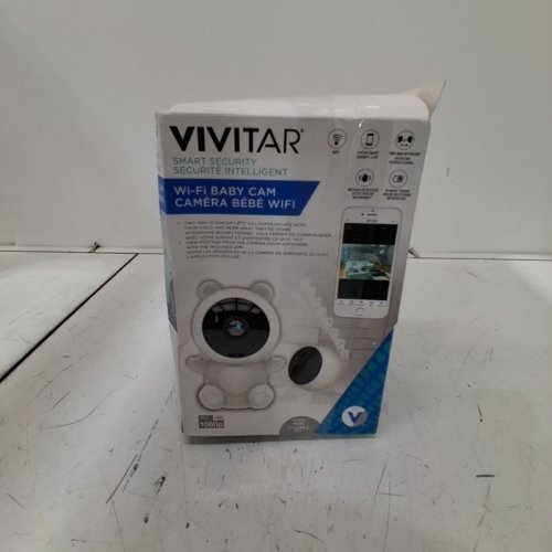 VIVITAR SMART SECURITY WIFI BABY CAMERA - 1080P QUALITY - 360º VIEW - WHITE image 4