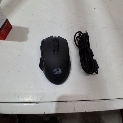 REDRAGON TAIPAN PRO WIRELESS RAPID FIRE KEY 8 MACRO BUTTONS RGB GAMING MOUSE - BLACK (MODEL: M810 PRO) image 4