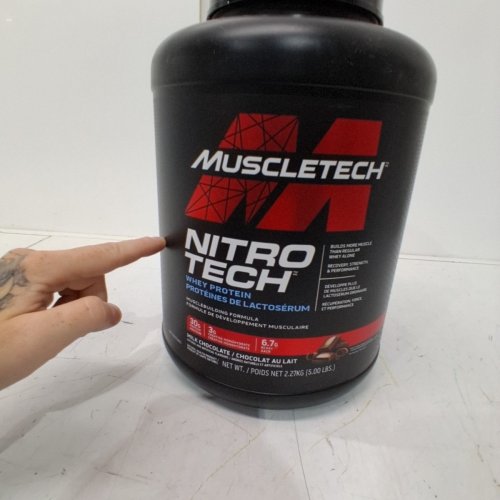 MUSCLETECH NITRO-TECH WHEY PROTEIN- 5LB- CHOCOLATE image 4