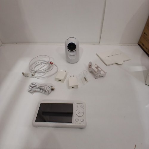 MOMCOZY 1080P HD VIDEO BABY MONITOR WITH 2-WAY AUDIO, TEMPERATURE SENSING, NIGHT VISION & WIDE ANGLE LENS - 5", 5000 MAH - WHITE (MODEL: BM01) image 5
