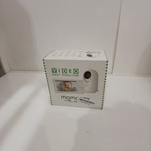 MOMCOZY 1080P HD VIDEO BABY MONITOR WITH 2-WAY AUDIO, TEMPERATURE SENSING, NIGHT VISION & WIDE ANGLE LENS - 5", 5000 MAH - WHITE (MODEL: BM01) image 7