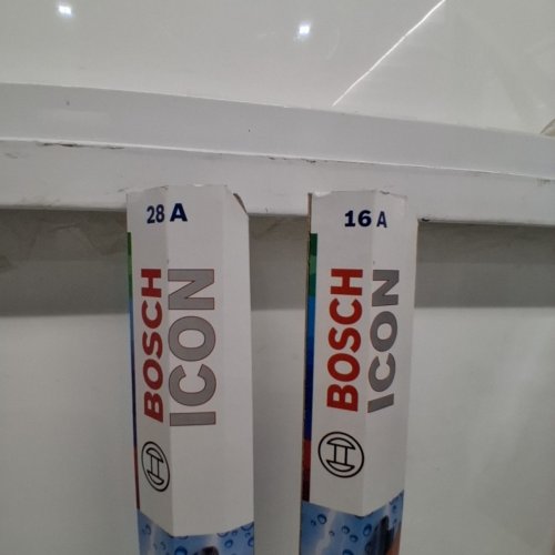 2PC BOSCH ICON BEAM EXTREME ALL-WEATHER WIPER BLADES DRIVER AND PASSENGER SIDE - (MODEL: 28A / 16A) image 3