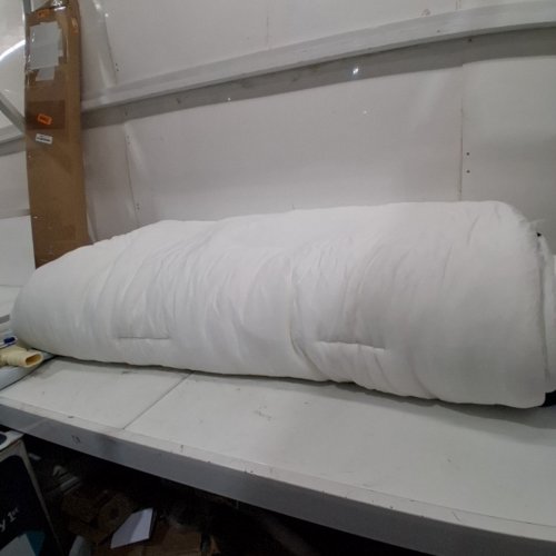 MELLOW MARSHMELLOW COMFORTER EXTRA FLUFFY DOUBLE-STUFFED DOWN ALTERNATIVE DUVET INSERT - KING - WHITE image 2