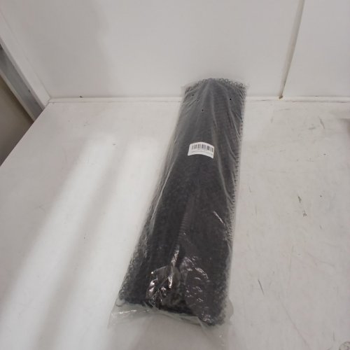2PK FIREPLACE MESH SCREEN CURTAIN -24" X 20" - BLACK image 2