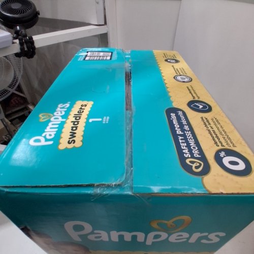 160PK PAMPERS SWADDLERS DIAPERS - SIZE 1 - 8-14LB image 2