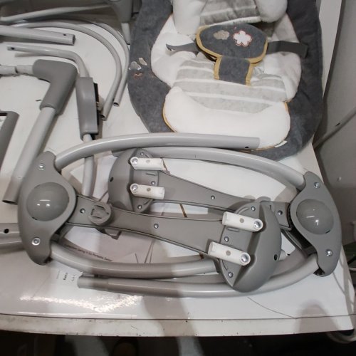 INGENUITY BOUTIQUE COLLECTION SWING 'N GO PORTABLE SWING - BELLA TEDDY image 4