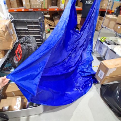 REPLACEMENT CANOPY TOP AWNING - 9FT X 9FT - BLUE image 2