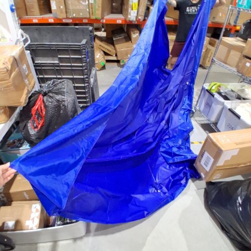REPLACEMENT CANOPY TOP AWNING - 9FT X 9FT - BLUE image 3