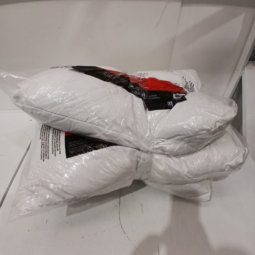 3PK MAINSTAYS COMFORT COMPLETE PILLOW - STANDARD - WHITE image 4