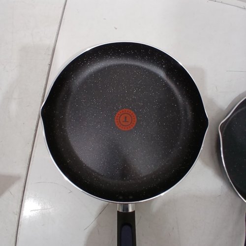 2PC T-FAL NON STICK FRYING PAN SET -9.4"/11.8"- BLACK image 4
