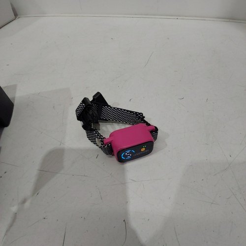 ELECANE PRO ADVANCED SERIES NO SHOCK DOG BARKING COLLAR - FITS DOGS 8LB-40LB - BLACK/WHITE/PINK - (MODEL: OB10 PRO) image 3