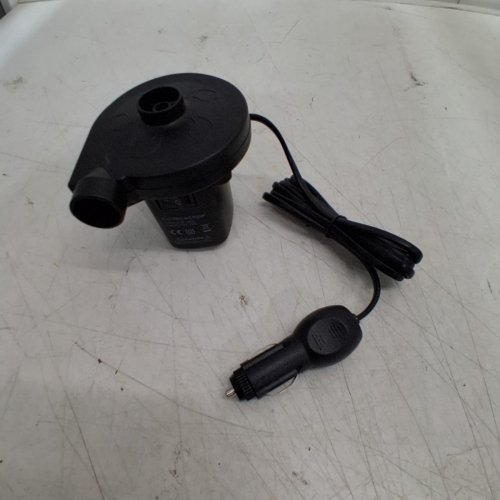 LOW-NOISE PORTABLE ELECTRIC AIR PUMP / DEFLATOR - 75W - BLACK (MODEL: GLD-1985) image 2