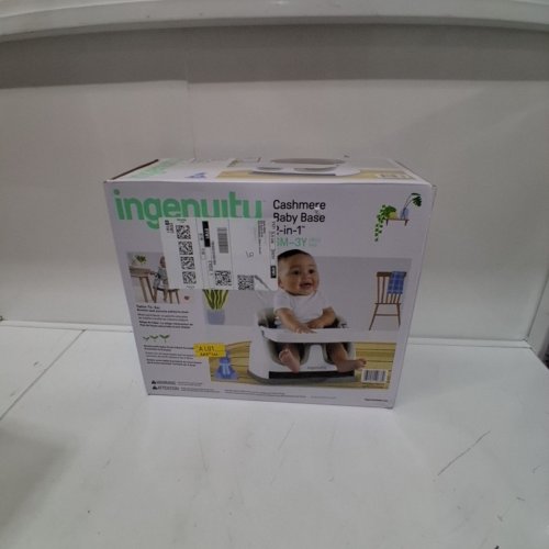 INGENUITY BABY BASE 2-IN-1 SEAT BOOSTER FEEDING SEAT - CASHMERE image 4