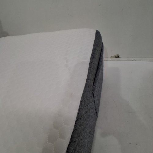 LEG ELEVATION HIGH-DENSITY FOAM WEDGE PILLOW - WHITE /GRAY image 4