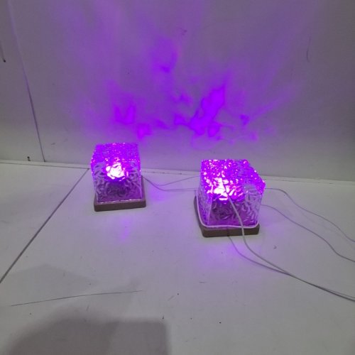 2PK GROWALLETER RECHARGEABLE OCEAN WAVE PROJECTOR LIGHT WITH 16 COLOR OPTIONS - TAN/BIEGE image 3