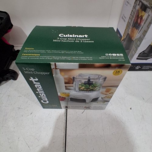 CUISINART 3-CUP MINI CHOPPER - PREP PROCESSOR - GRIND AND CHOP - PUREE AND EMULSIFY - WHITE (MODEL: CCH-6PCC) image 2