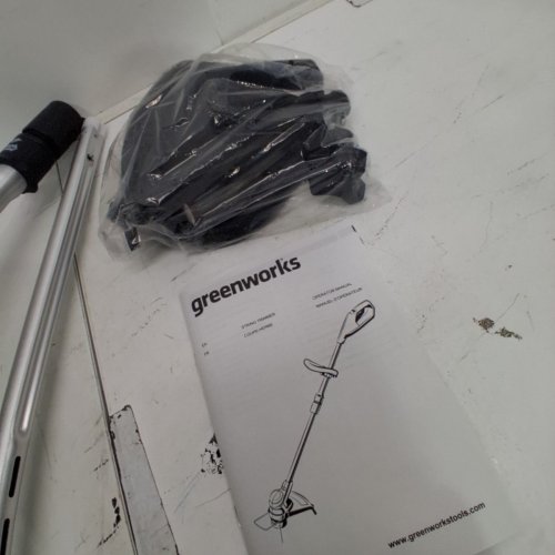 GREENWORKS CORDLESS STRING TRIMMER *TOOL ONLY*- 40V - 12" - GREEN/BLACK (MODEL: STF309) image 3